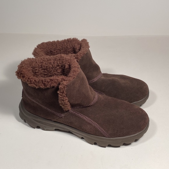 skechers fuzzy boots